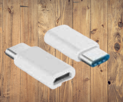  - Adaptadores  - branco - Central - unidade    Cod. ADAPTADOR MICRO USB COM TIPO C KP-HM002
